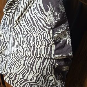 Andre Bini Flare, V insets Brown & Cream 100% Cotton